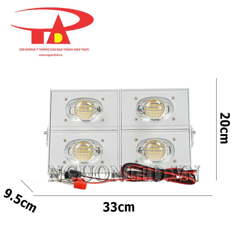 Thông số kỹ thuật đèn pha led 12V 200W prolux