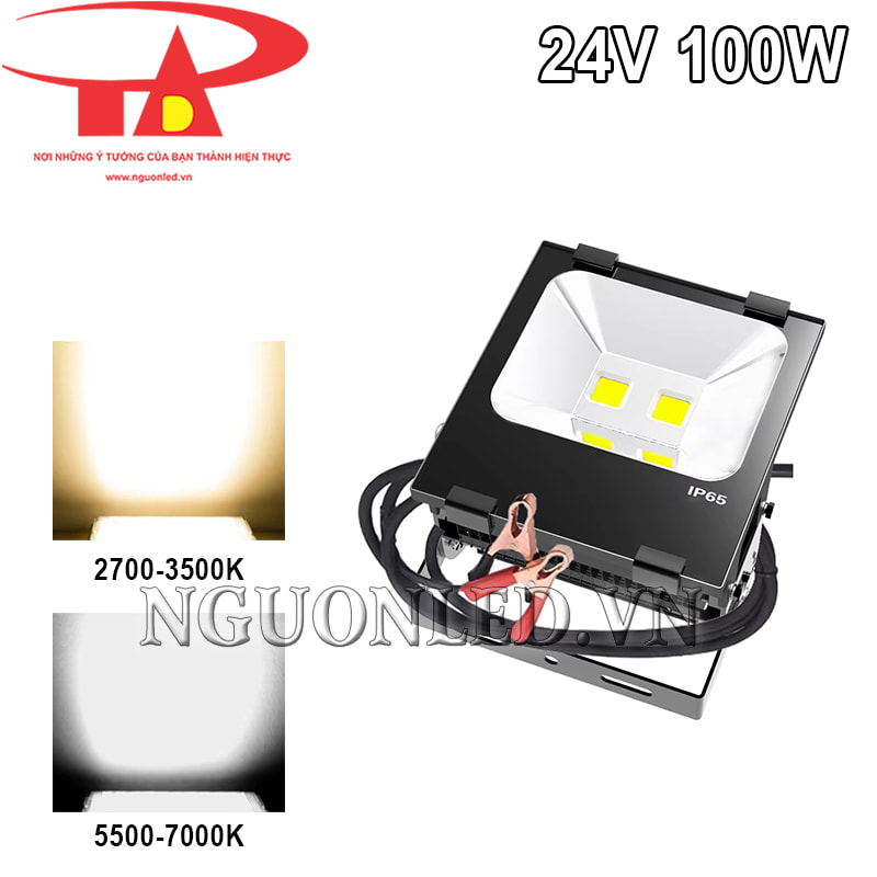 Đèn led pha 100W 24V siêu sáng