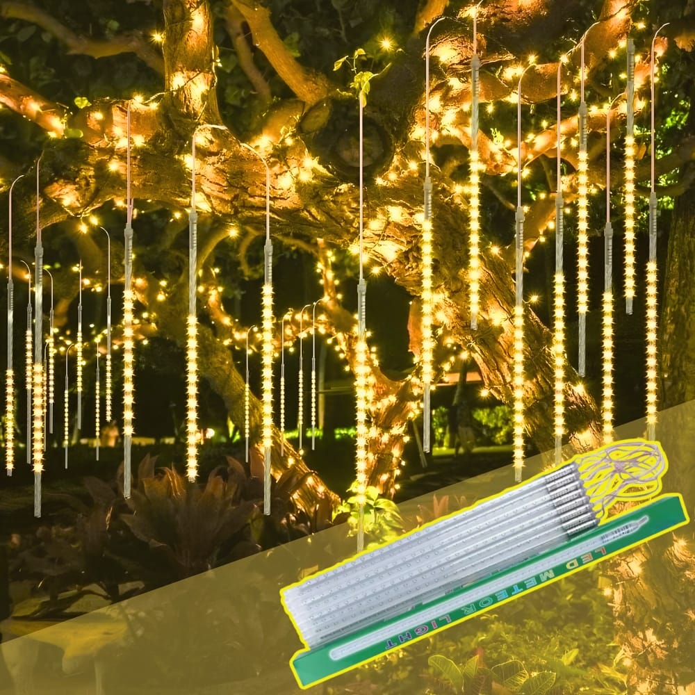 Đèn LED sao băng trang trí cổng chào lễ hội
