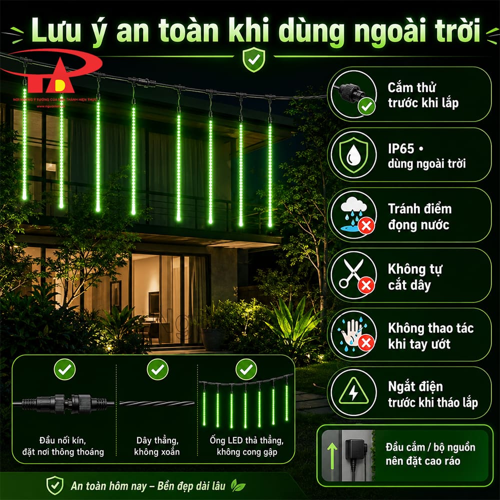 Hướng dẫn lắp đặt và sử dụng an toàn