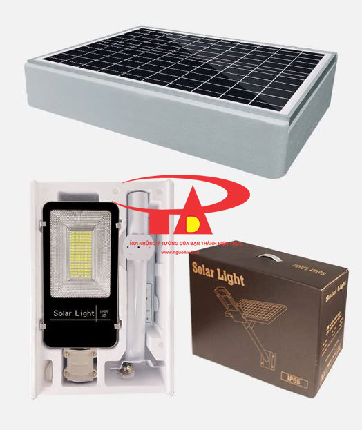 đèn đường năng lượng mặt trời 100w siêu sáng, nhập khẩu