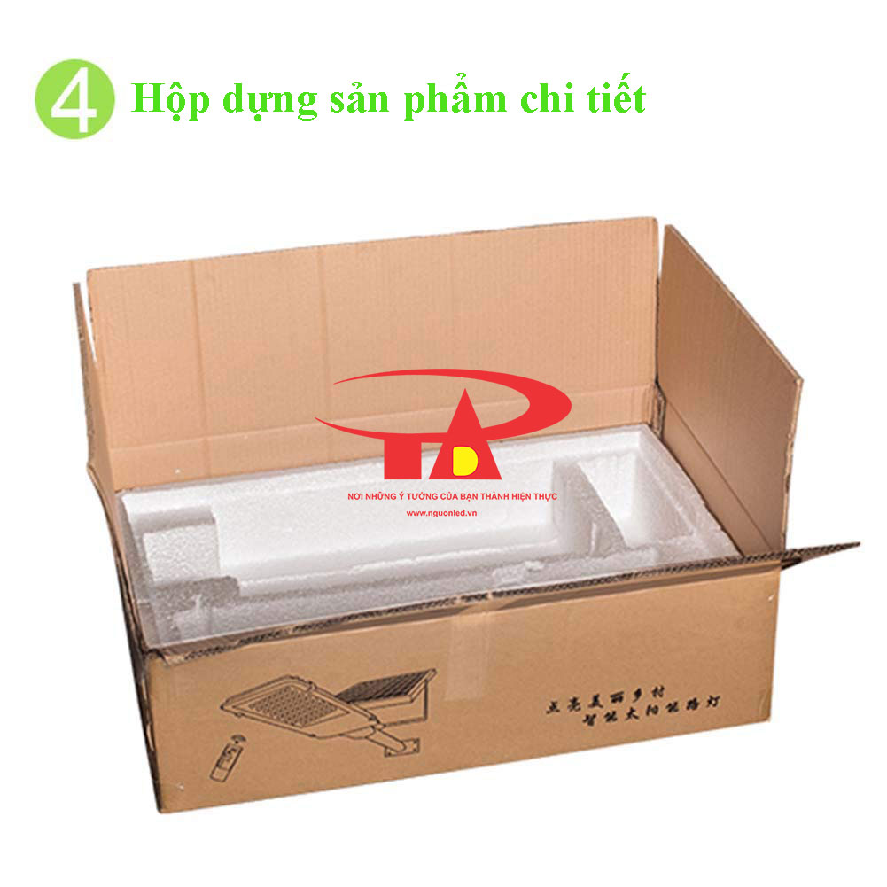 đèn đường năng lượng mặt trời 20w chiếu sáng nhà máy