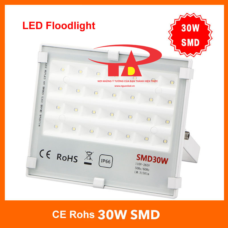 Đèn pha led 30W SMD 3030 giá rẻ