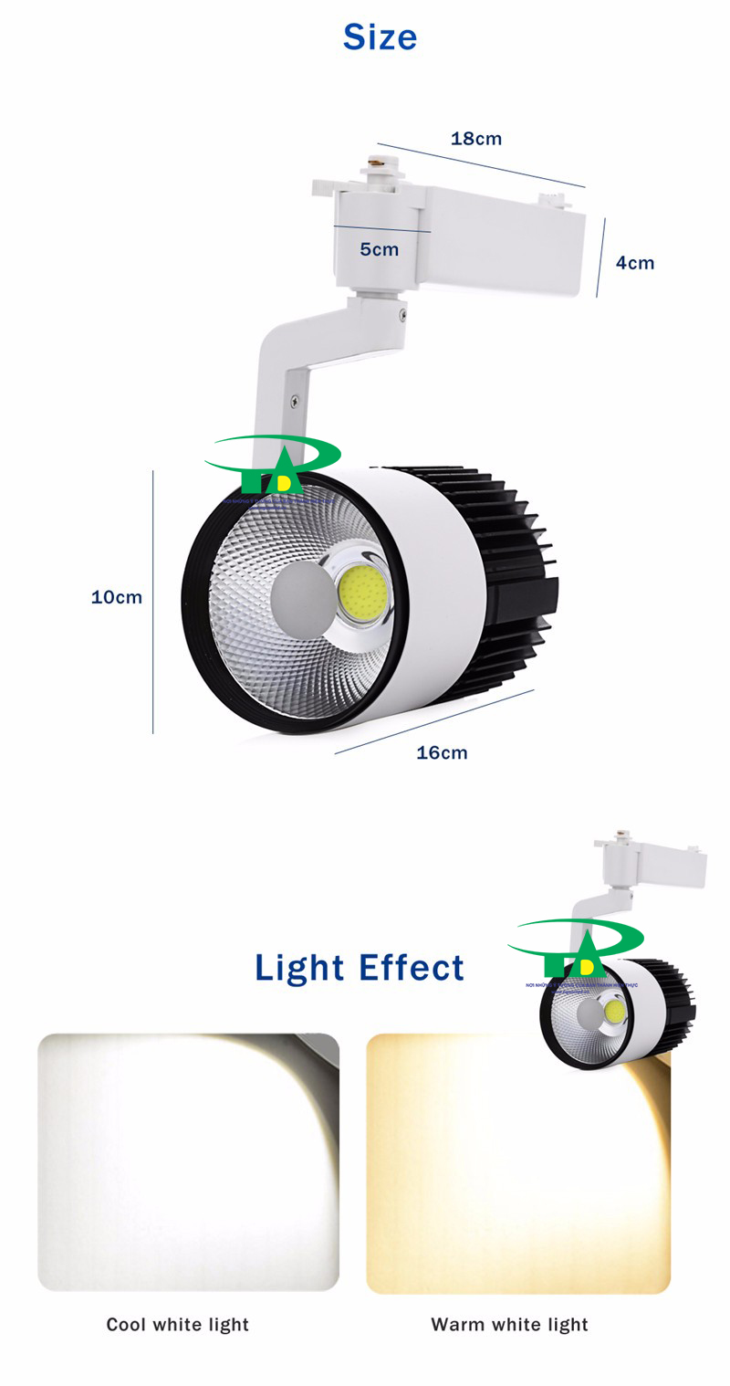 Đèn led thanh ray loại tốt, giá rẻ tại nguonled.vn