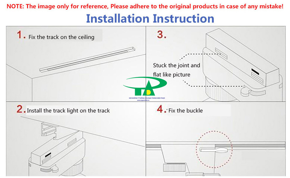 Đèn led chiếu điểm loại tốt, ánh sáng chuẩn