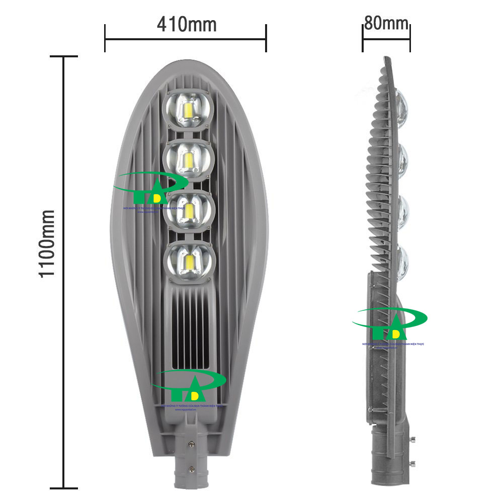 Đèn đường led nichia 200w, chính hãng bảo hành 5 năm