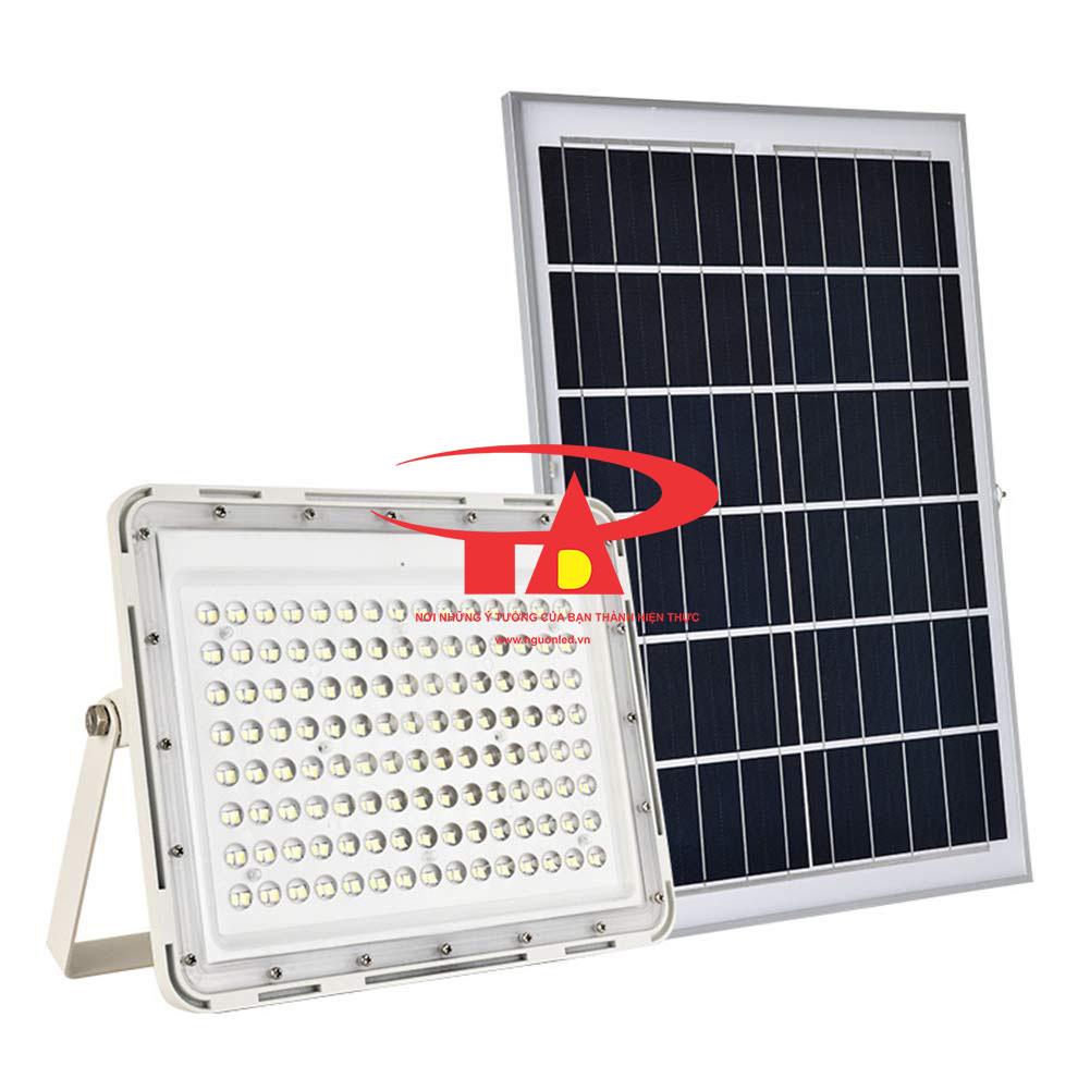 đèn led pha thấu kính sử dụng năng lượng mặt trời 60W tuổi thọ cao