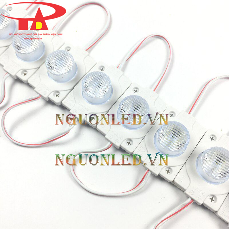 Led mắt trâu 1 bóng màu hồng