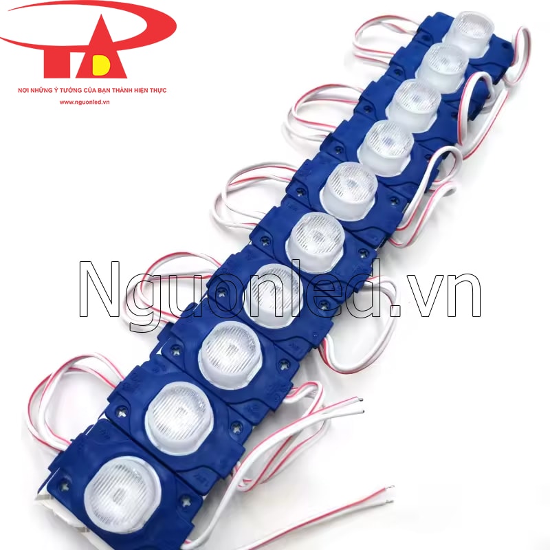 Led hắt mắt trâu 12v màu xanh dương