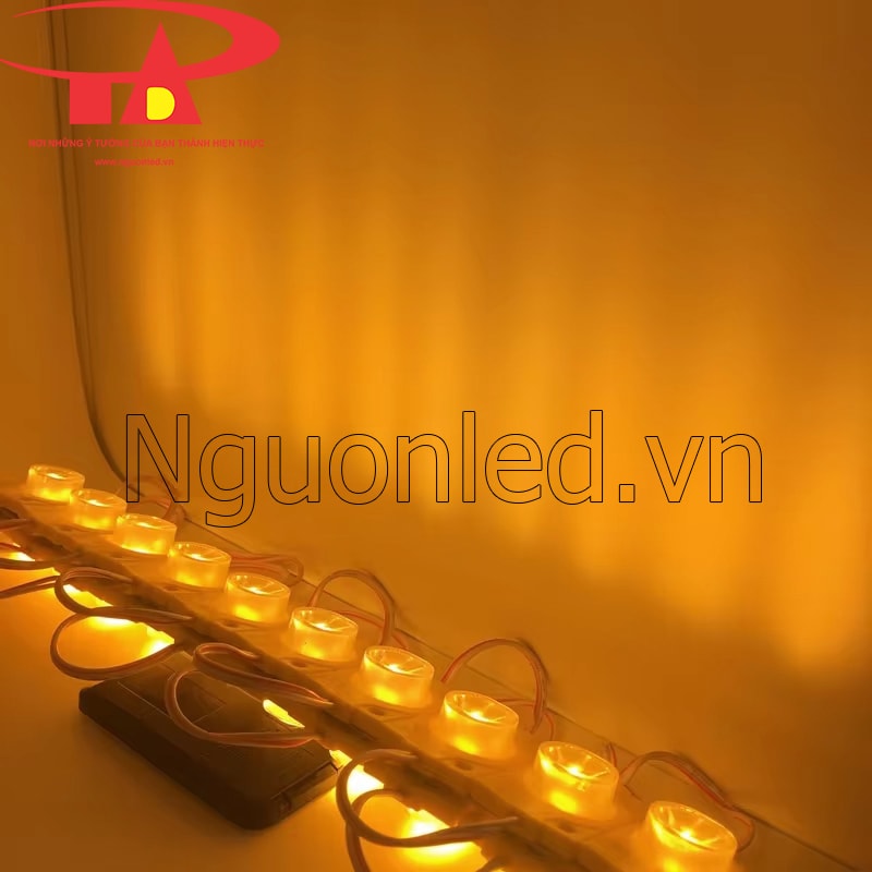 Led module 1 mắt màu vàng chùa