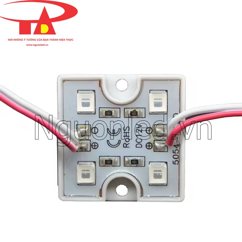 Led module 4 bóng màu đỏ siêu sáng