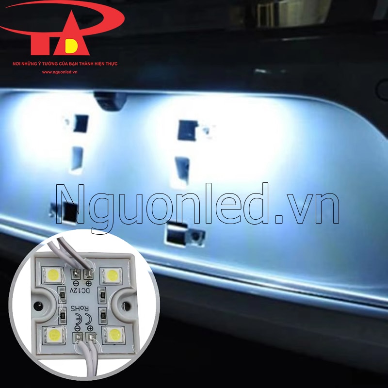 Led module 4 bóng màu trắng siêu sáng