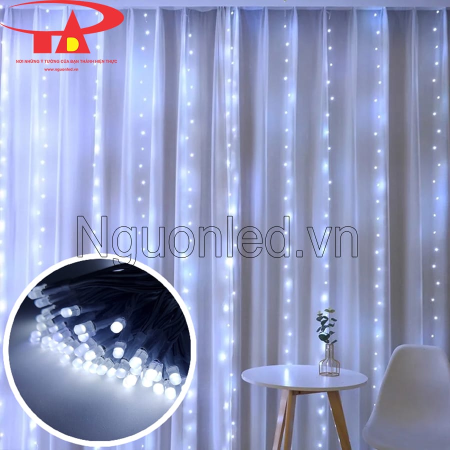 Led ruồi liền dây 5mm màu trắng giá rẻ