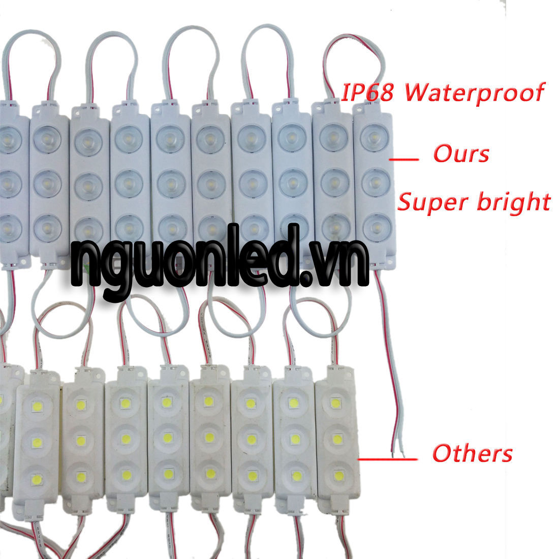 led module ba bóng 3528oại tốt dành cho quảng cáo mua tại nguonled.vn