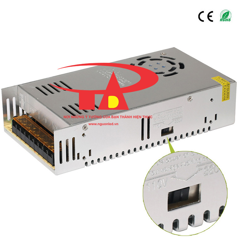 Nguồn tổng DC12V 30A loại tốt, giá rẻ, đủ ampe, chất lượng mua tại nguonled.vn