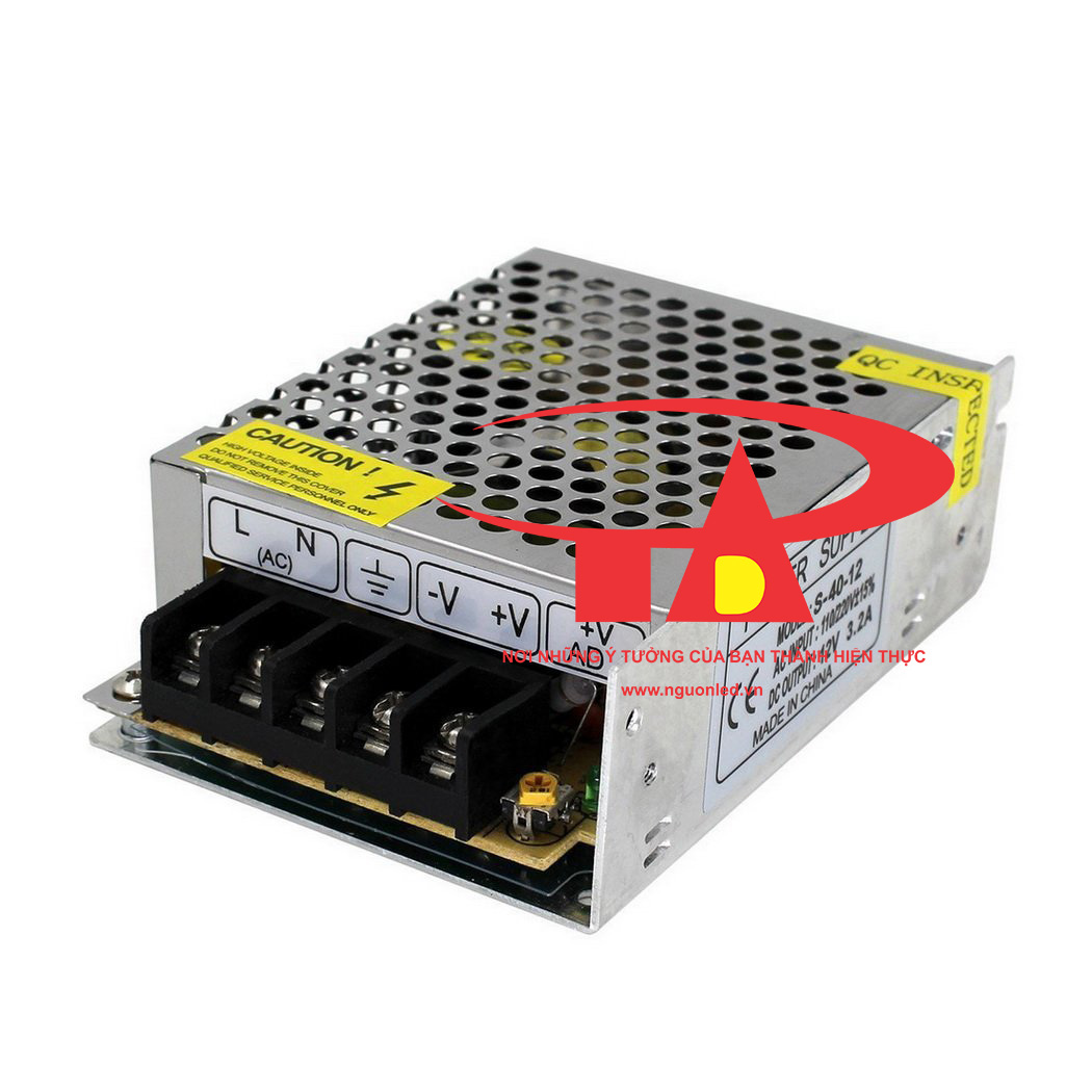 Nguồn tổng 12v 3A loại tốt, giá rẻ, BH 1 năm, mua tại nguonled.vn